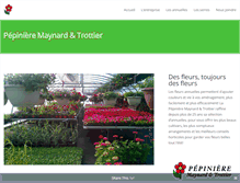 Tablet Screenshot of maynardettrottier.com